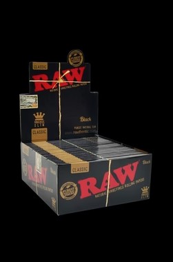 Photograph of product: RAW | Black Slow Burn Papers 1 1/4