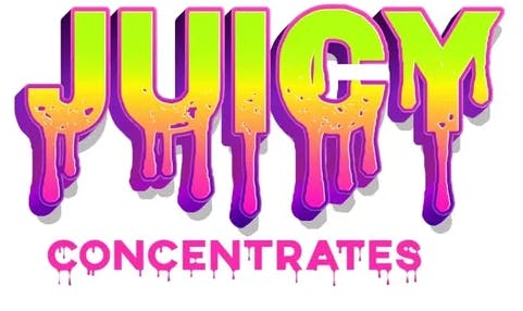 Photograph of product: JUICY - 1g PURP FICTION - DIST. INFUSED JOINT