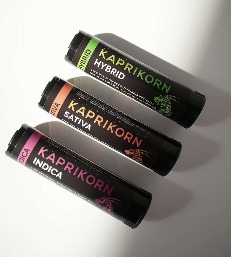 Photograph of product: Kaprikorn Infused Pre-Roll 2pk | Garlic Pave (H)