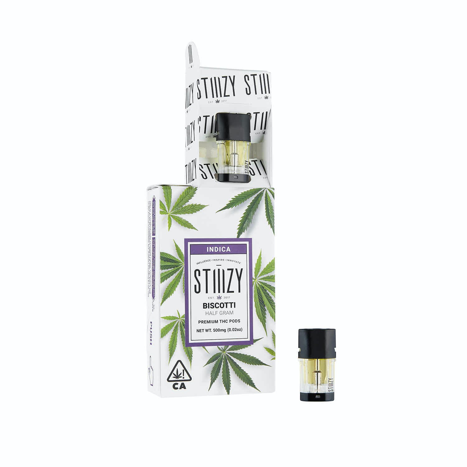 Photograph of product: STIIIZY - BISCOTTI POD - 0.5G