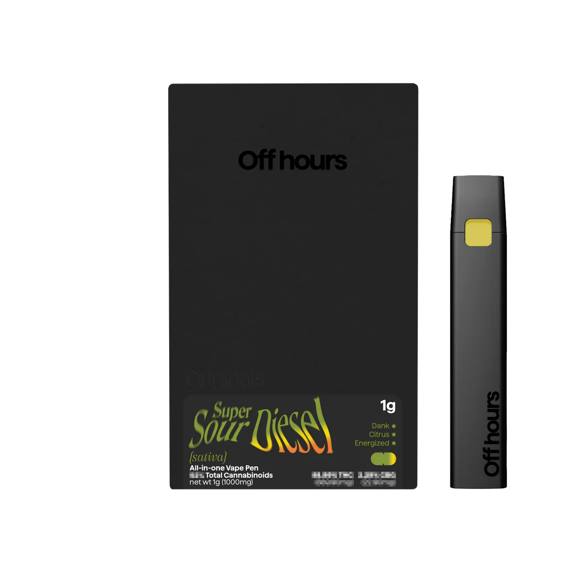Photograph of product: Off Hours | Super Sour Diesel | 1g | AIO