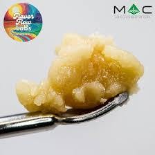Photograph of product: Rainbow Road X Coughy Cake-1g Live au chocolat Rosin TAC 89.07