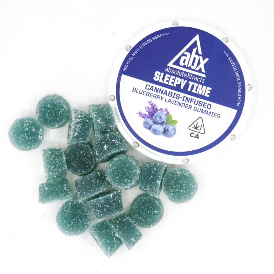 Photograph of product: ABX SLEEPY TIME BLUEBERRY LAVENDER GUMMIES