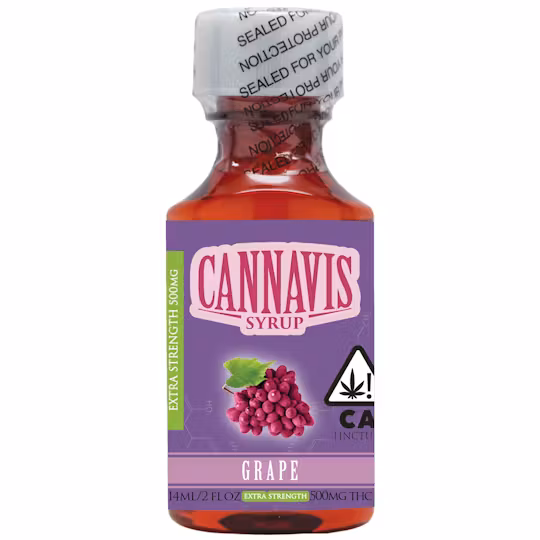 Photograph of product: Cannavis Syrup - Extra strength 2oz - Grape