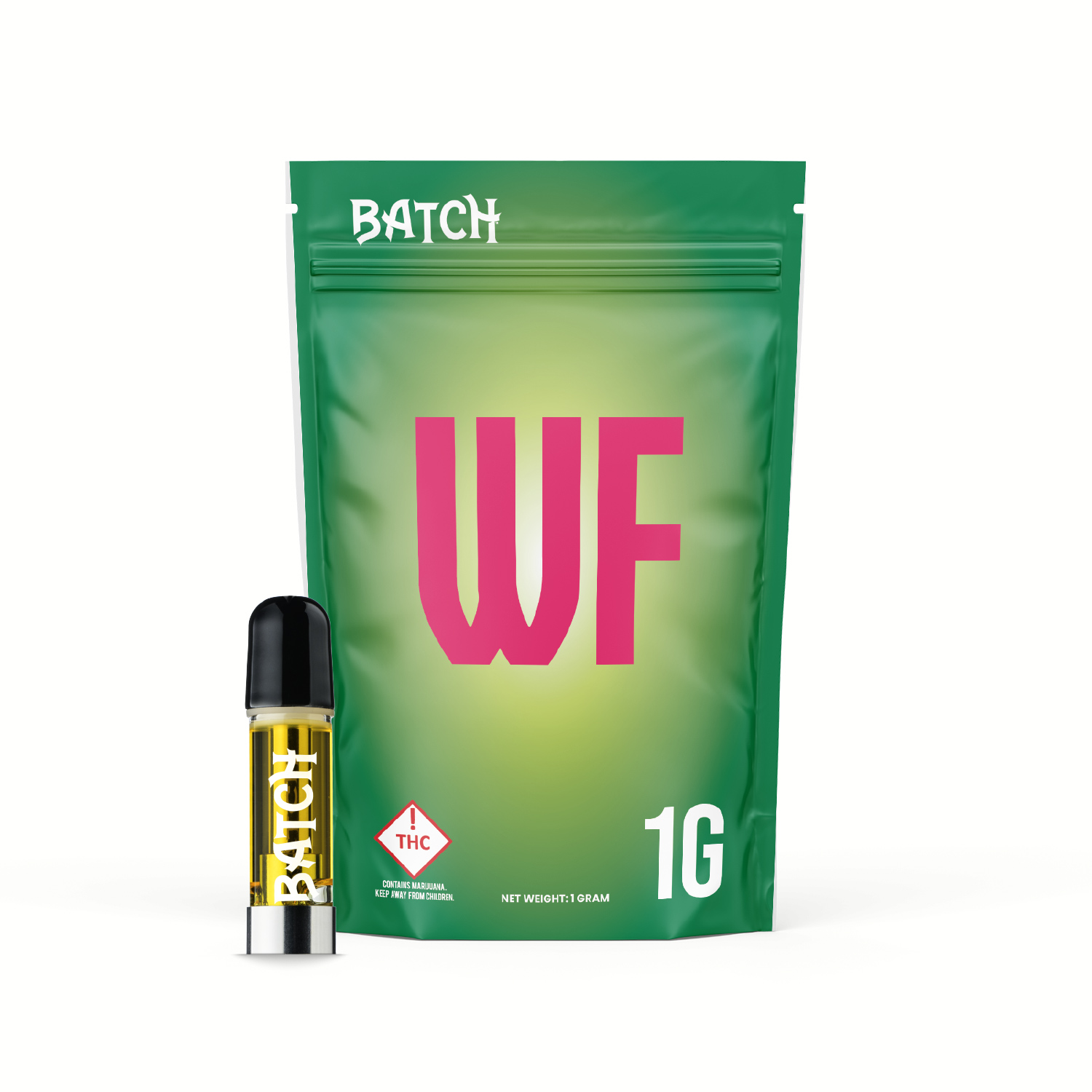 Photograph of product: Batch | Cartridges | Natural Terpenes WF | 1 g
