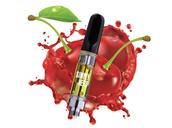 Photograph of product: Simply Herb Cherry Limeade (H) Distillate Vape Cartridge 1g