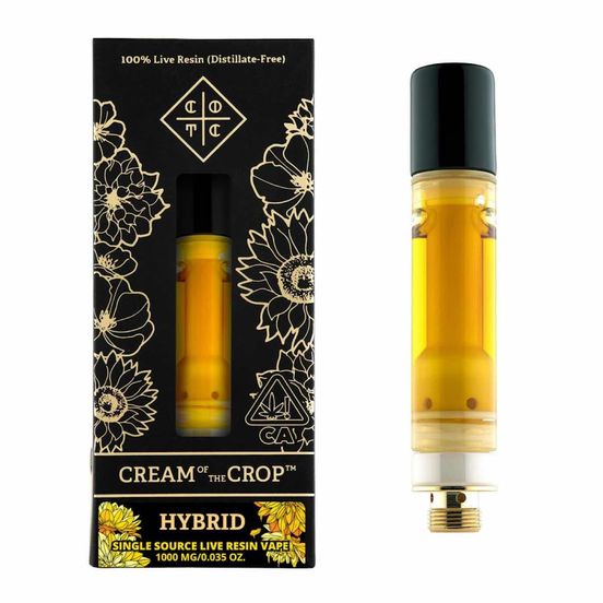 Photograph of product: Galactic Warheads Live Resin Vape Cartridge - 