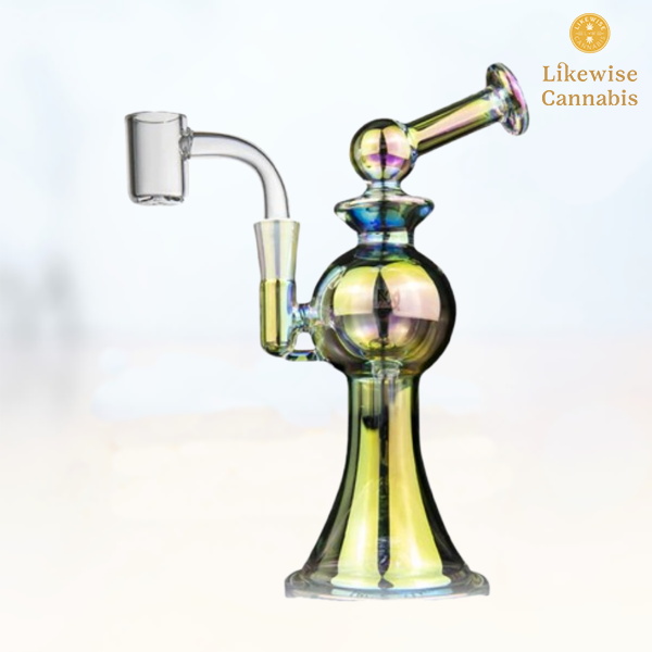 Photograph of product: IRIDESCENT APOLLO MINI DAB RIG