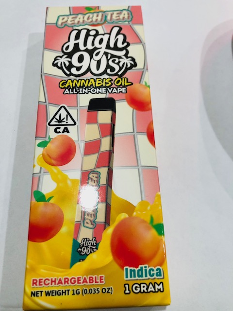 Photograph of product: PEACH TEA 1G ALL IN ONE - 1 G