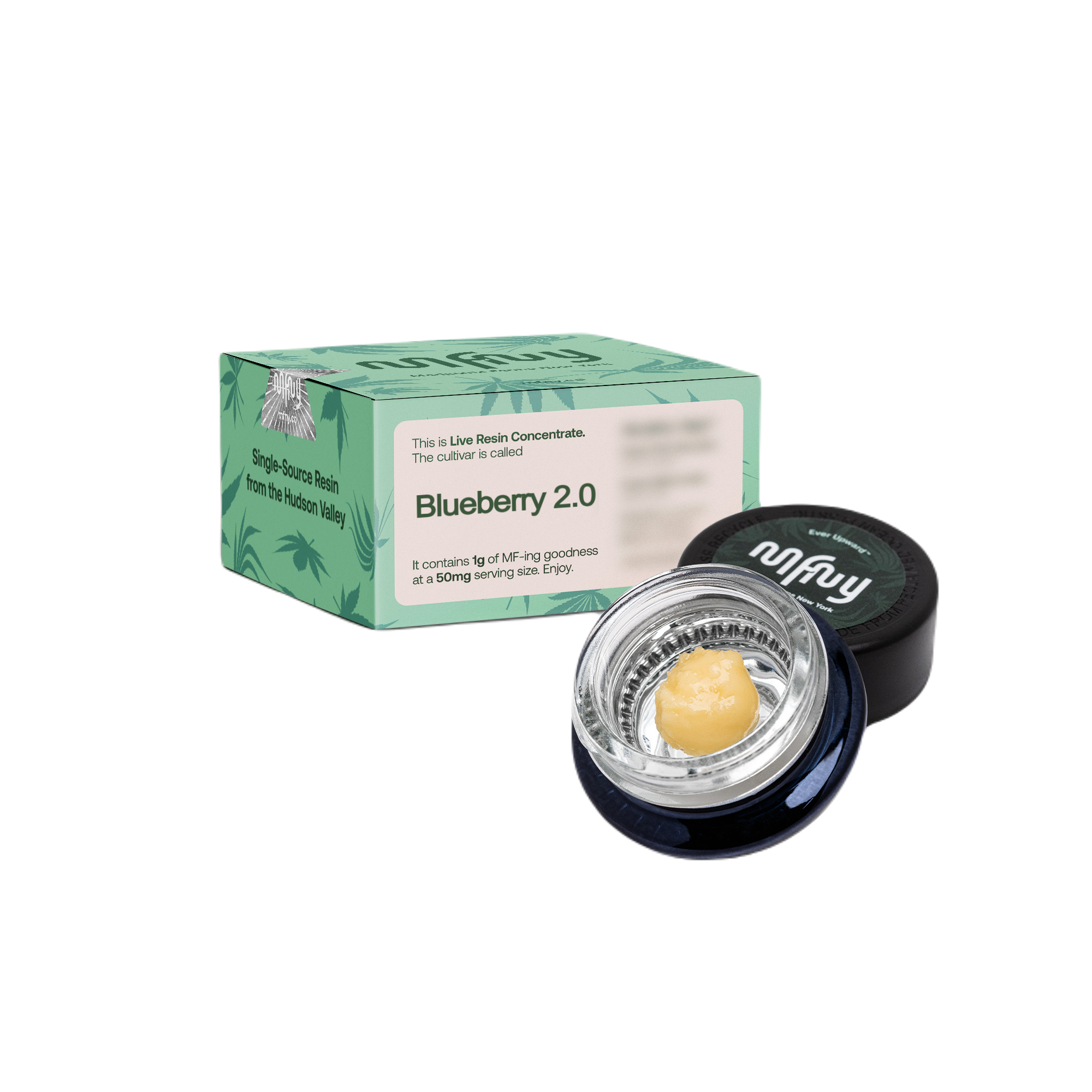 Photograph of product: Blueberry 2.0 | 1g Badder Concentrate