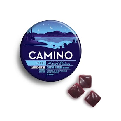 Photograph of product: Midnight Blueberry CBN | Gummies [20pk x 5mg