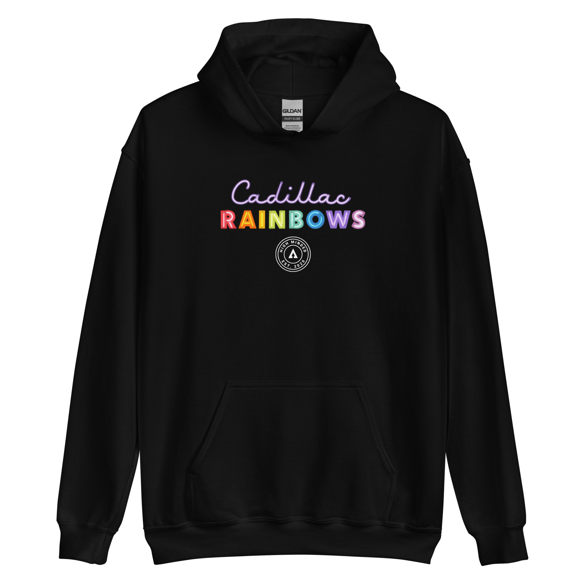 Photograph of Product: Timber Cadillac Rainbows Hoodie - 2XL