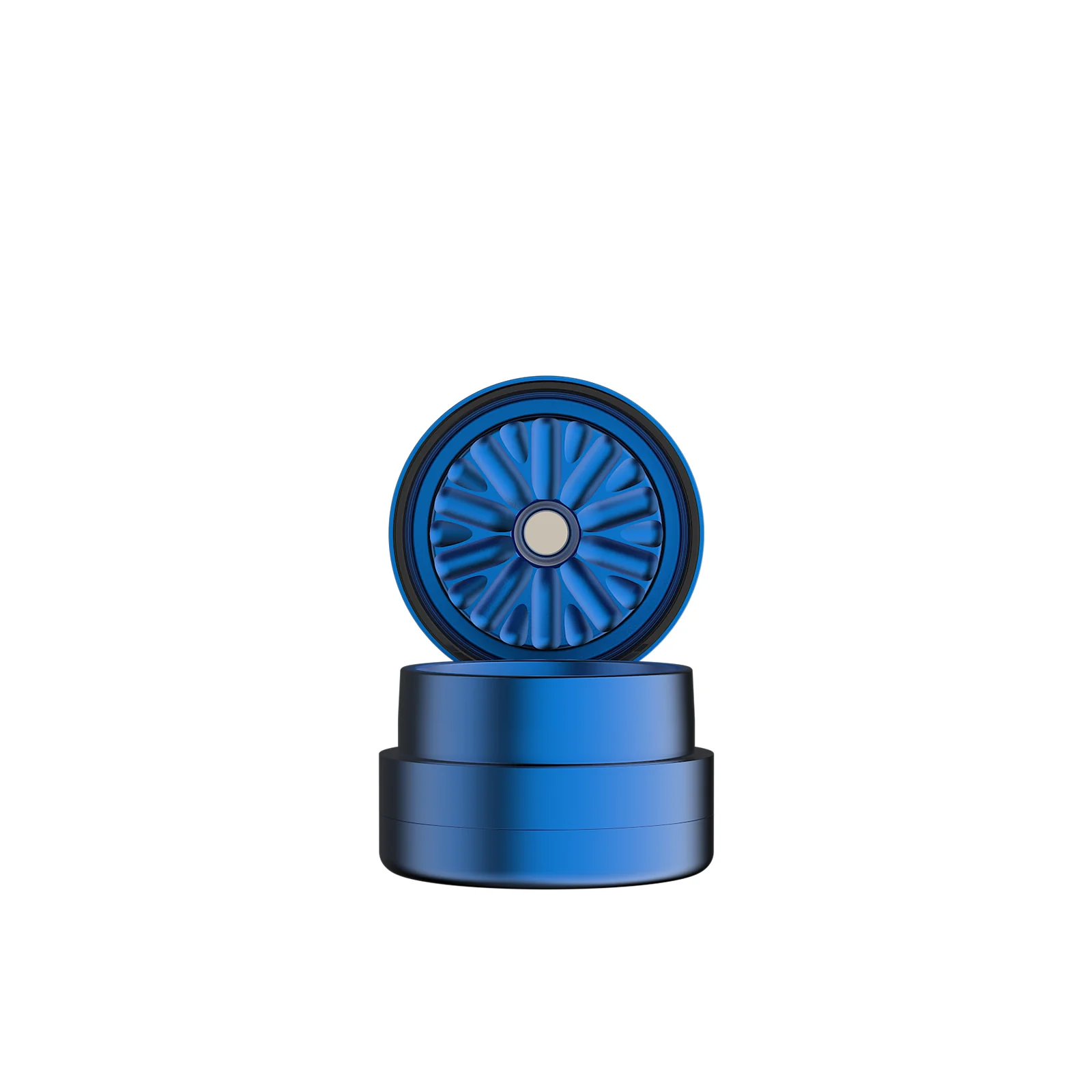 Photograph of product: Flower Mill - Next Gen Standard 2.0" Grinder | Blue