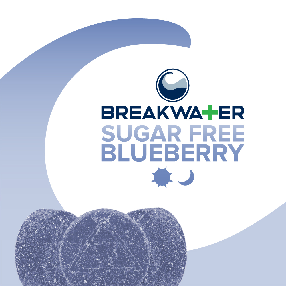 Photograph of product: Sugar Free Blueberry Gummies (10pk) (100mg)
