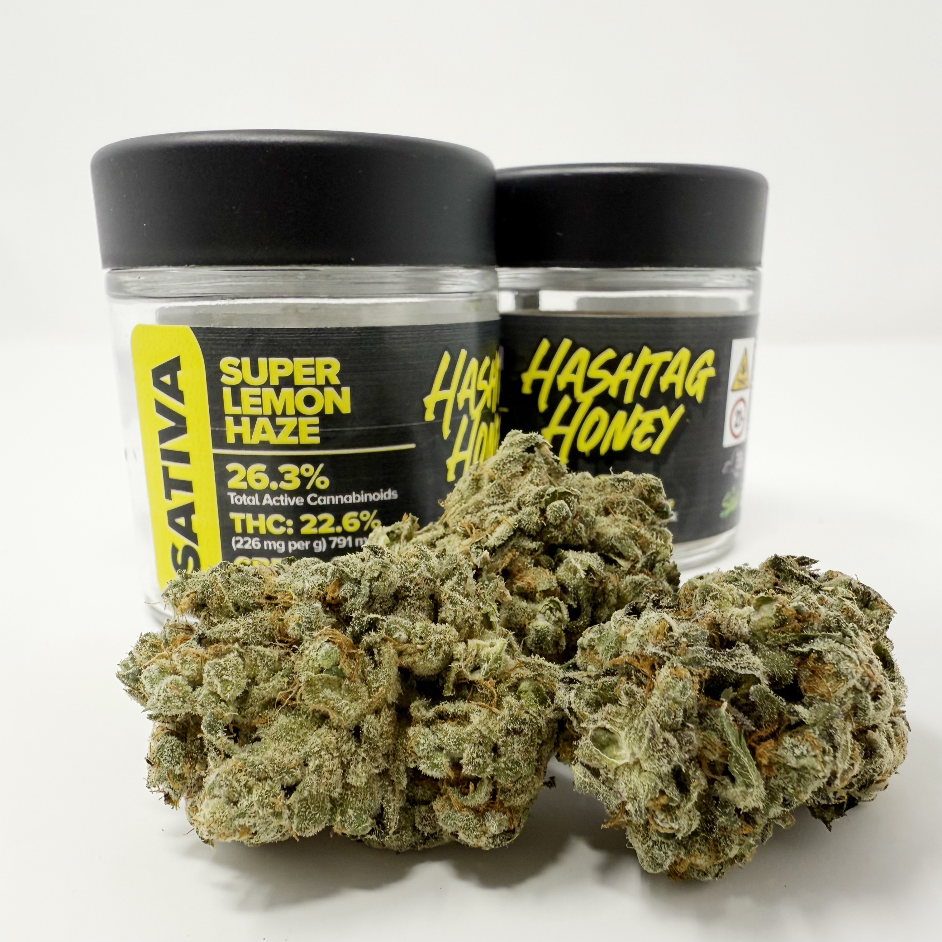 Photograph of Product: Hashtag Honey - Super Lemon Haze - 3.5g