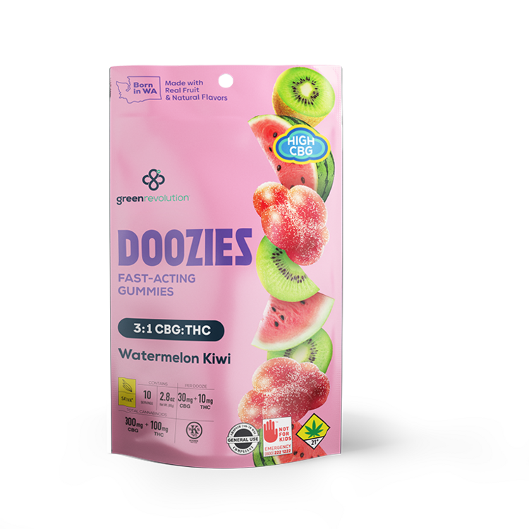 Photograph of product: 10pk Nano Doozies Watermelon Kiwi 3:1 FLY