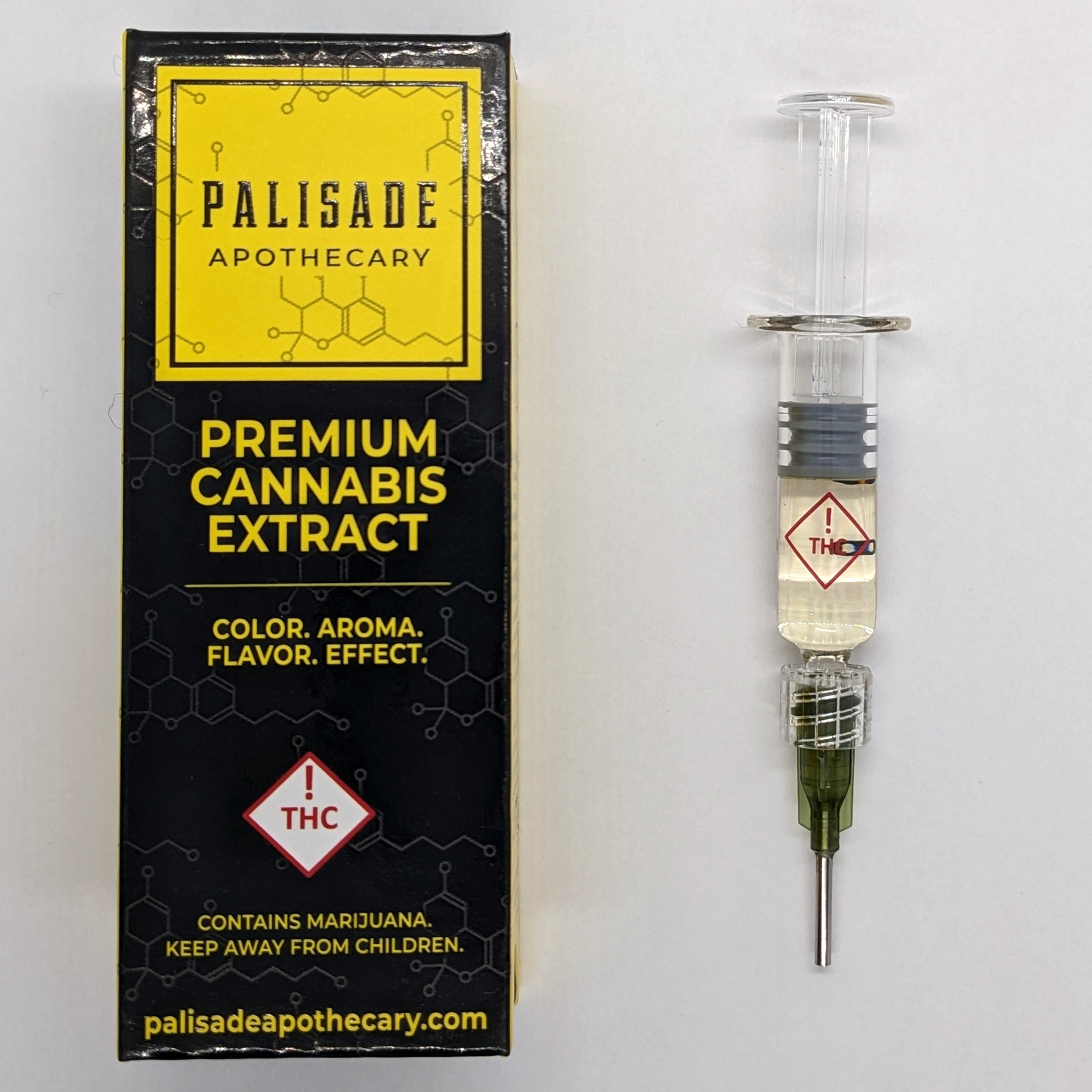 Photograph of product: Green Crack Distillate Syringe | 1g