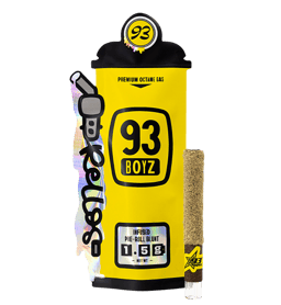Photograph of product: 93 Boyz | Jet Fuel | Oui'd | Rellos Infused Pre-Roll | 1.5g