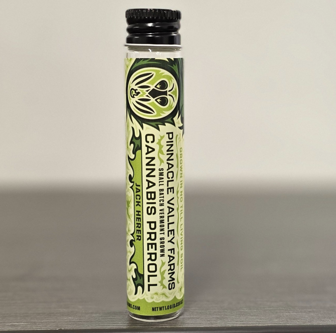Photograph of product: Pinnacle Valley Farms Preroll | Jack Herer