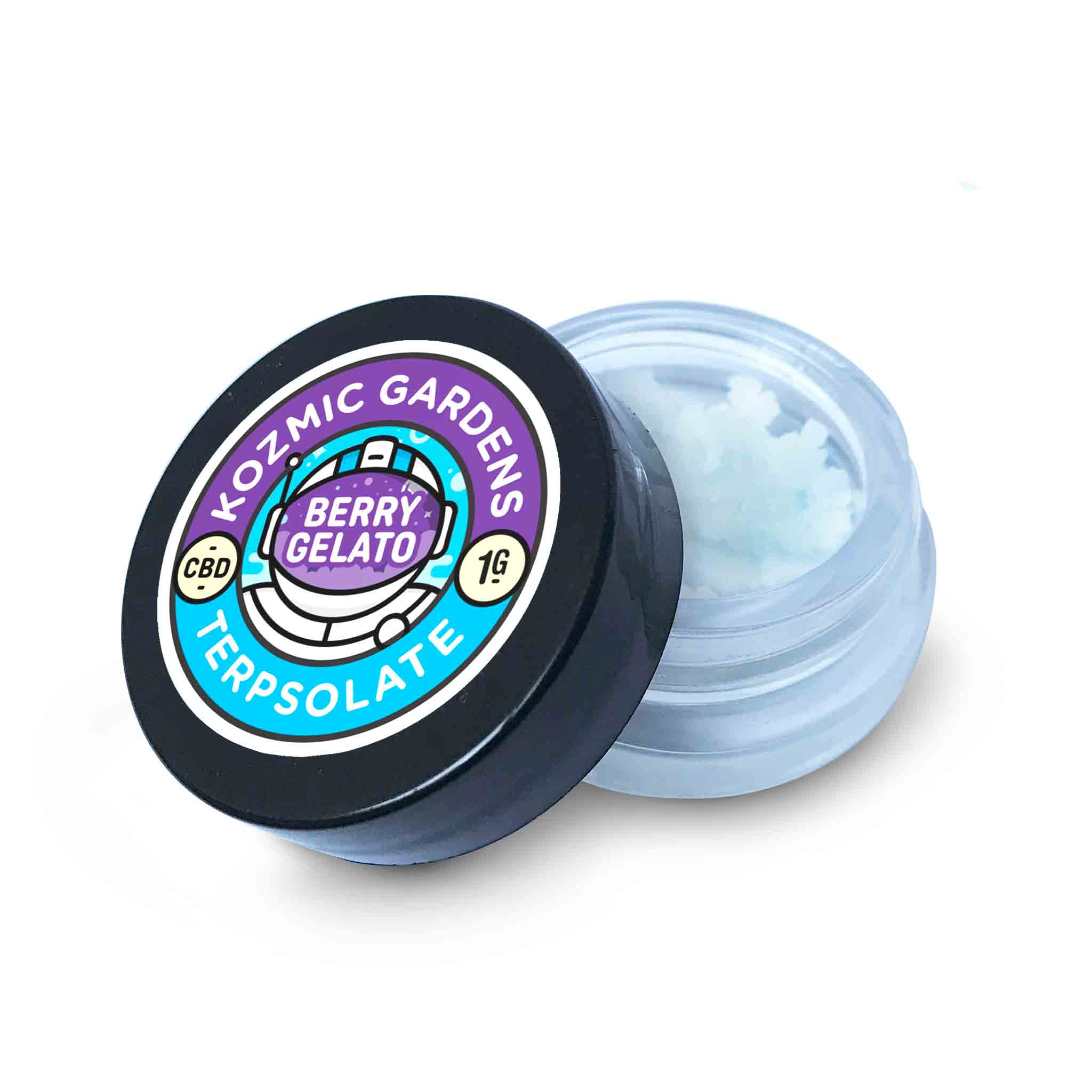 Photograph of product: Kozmic Gardens - CBD Terpsolate - Berry Gelato (1g)