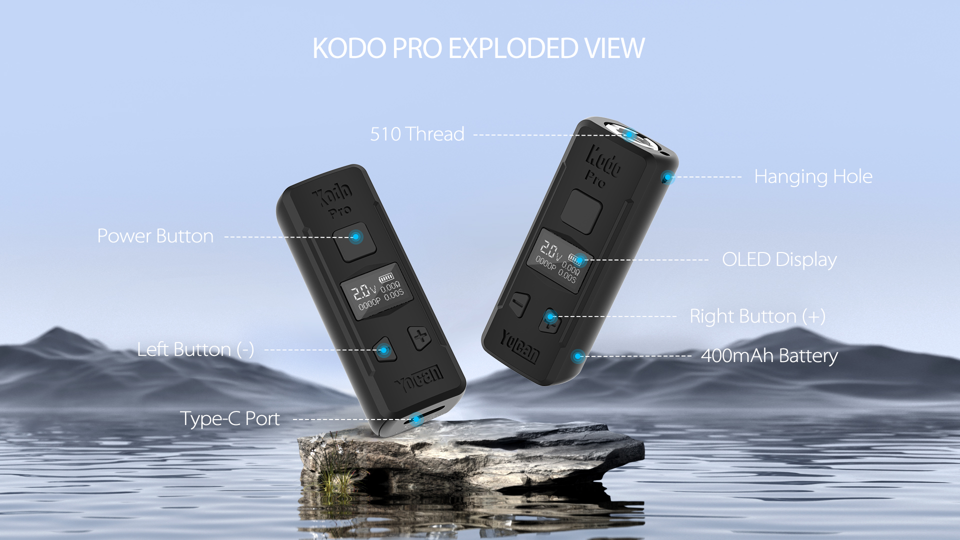 Photograph of product: Yocan // Kodo Pro
