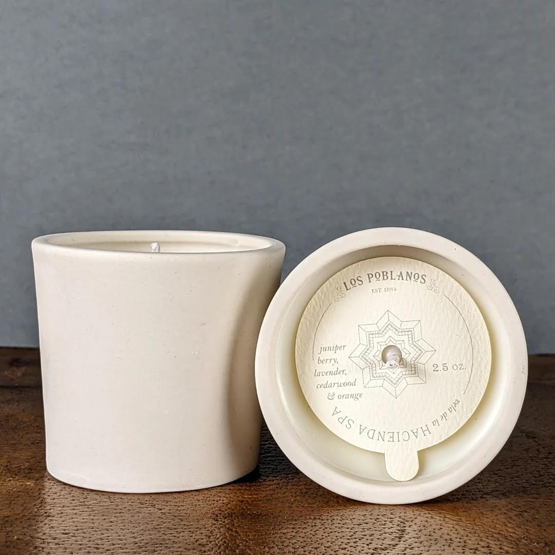 Photograph of product: Vela de la Hacienda Spa Candle (2.5oz) | Los Poblanos