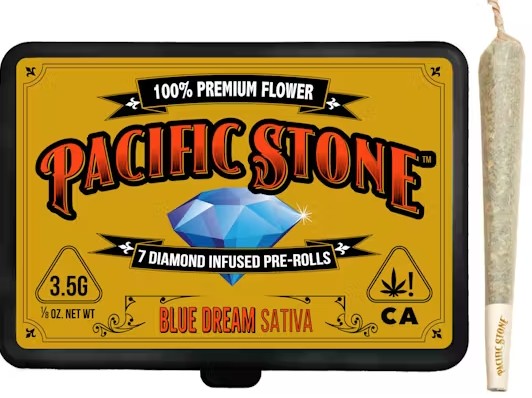 Photograph of product: Blue Dream [S] - Diamond Infused Prerolls 7PK