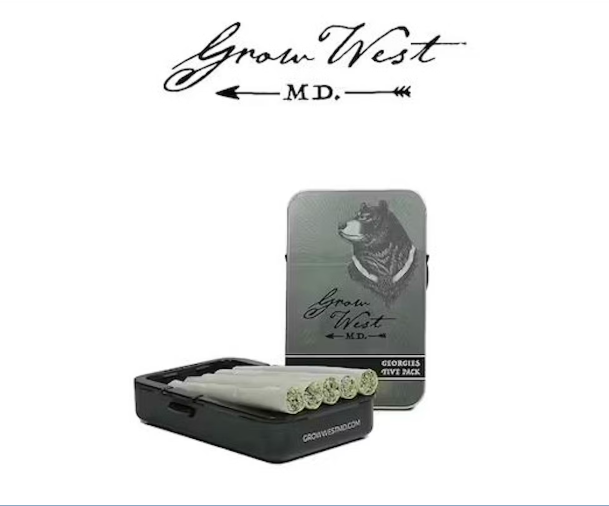 Photograph of Product: Cherry AK-47 5 Pre Roll Pack (2.5g)