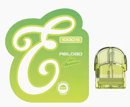 Photograph of product: Eureka | Sour Appleicious | Reload Pods | 3:1:1 TH-oui:CBG:TH-ouiV