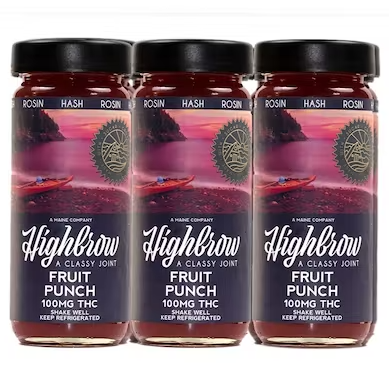 Photograph of product: Highbrow - Fruit Punch au chocolat Rosin TH-oui Drink 100MG
