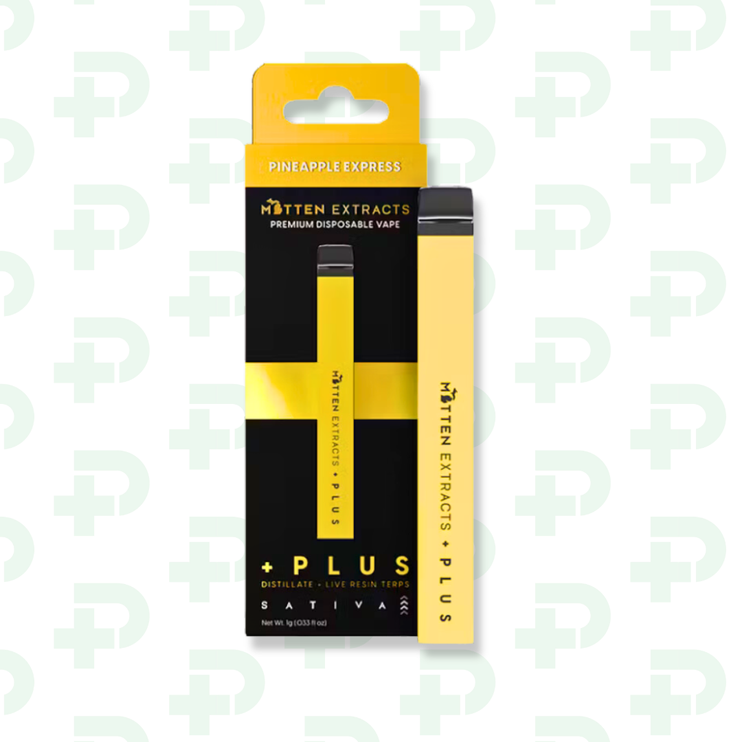 Photograph of product: Mitten Extracts Disposable - Oui'd - Pineapple Express