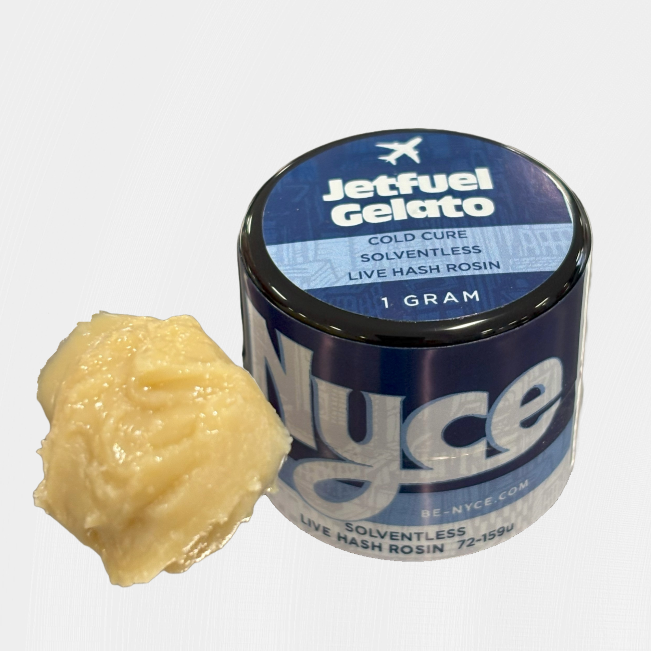 Photograph of Product: Jet Fuel Gelato | Cold Cure Solventless Hash Rosin