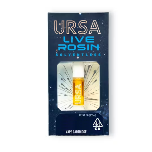 Photograph of product: 1g Berry Pie (Oui'd) Solventless Live Rosin Cartridge TH-oui:69% $54