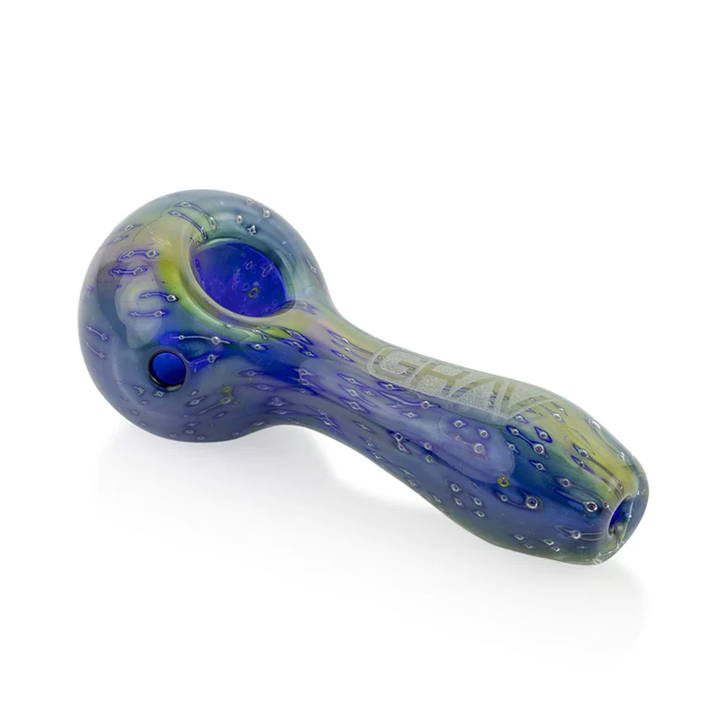 Photograph of product: Grav | Bubble Trap Spoon | Blue