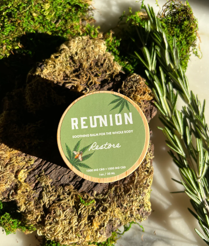 Photograph of product: Reunion | Restore | Soothing Topical | 1 oz