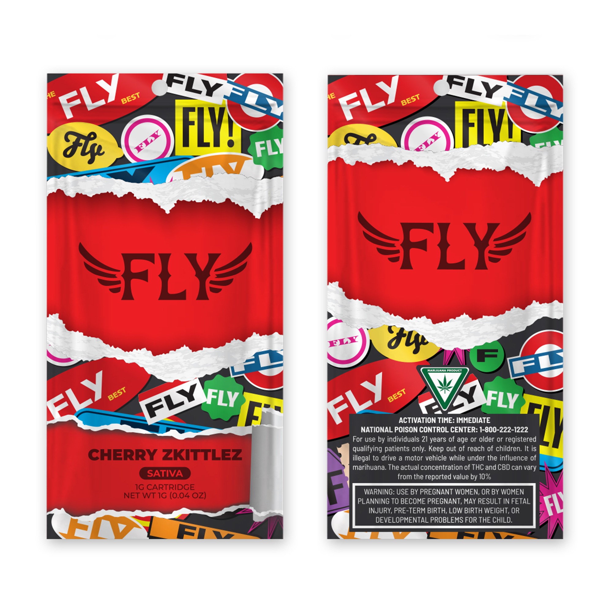 Photograph of product: Fly - Vape - Cherry Zkittlez