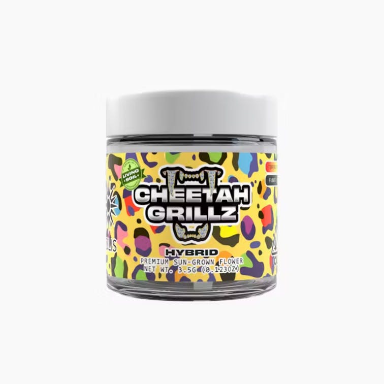 Photograph of product: CHEETAH GRILLZ 3.5G - HYBRID - SOLIS