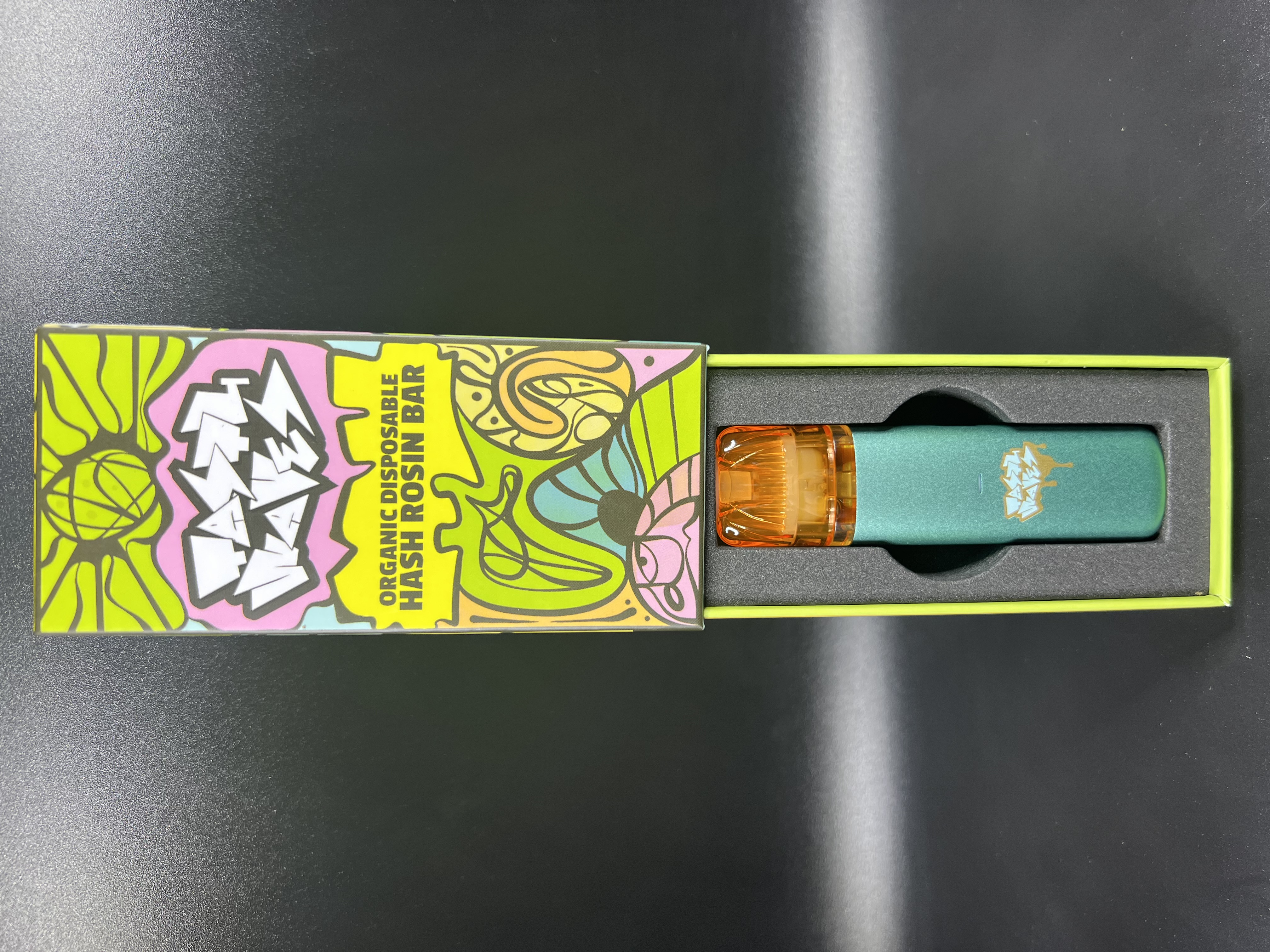Photograph of product: Melted Strawberries - Live Rosin Bar - Cartridge