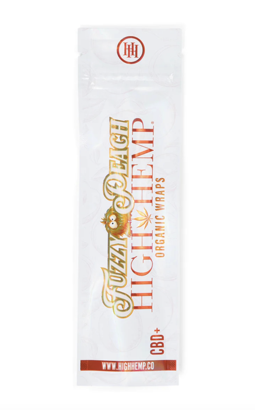 Photograph of product: High Hemp Wraps | Fuzzy Peach