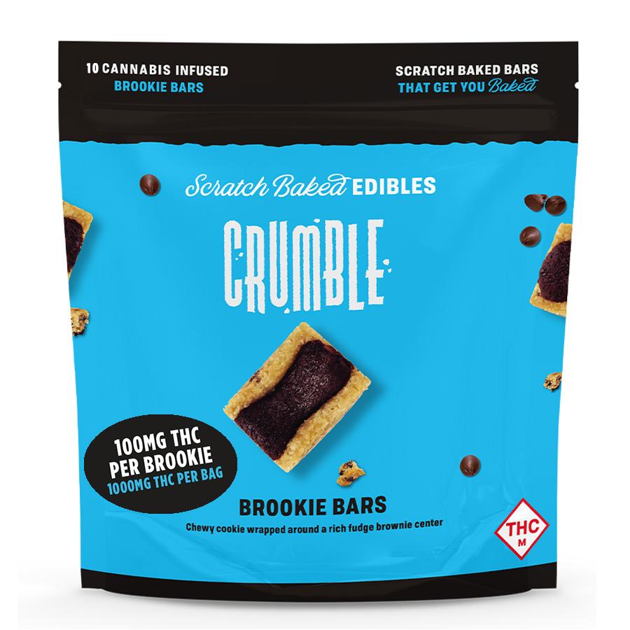 Photograph of product: Crumble | Brownies | Brookie 1000mg