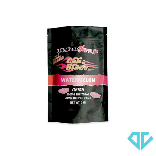 Photograph of product: Cali-Blaze Watermelon Gummies 200mg