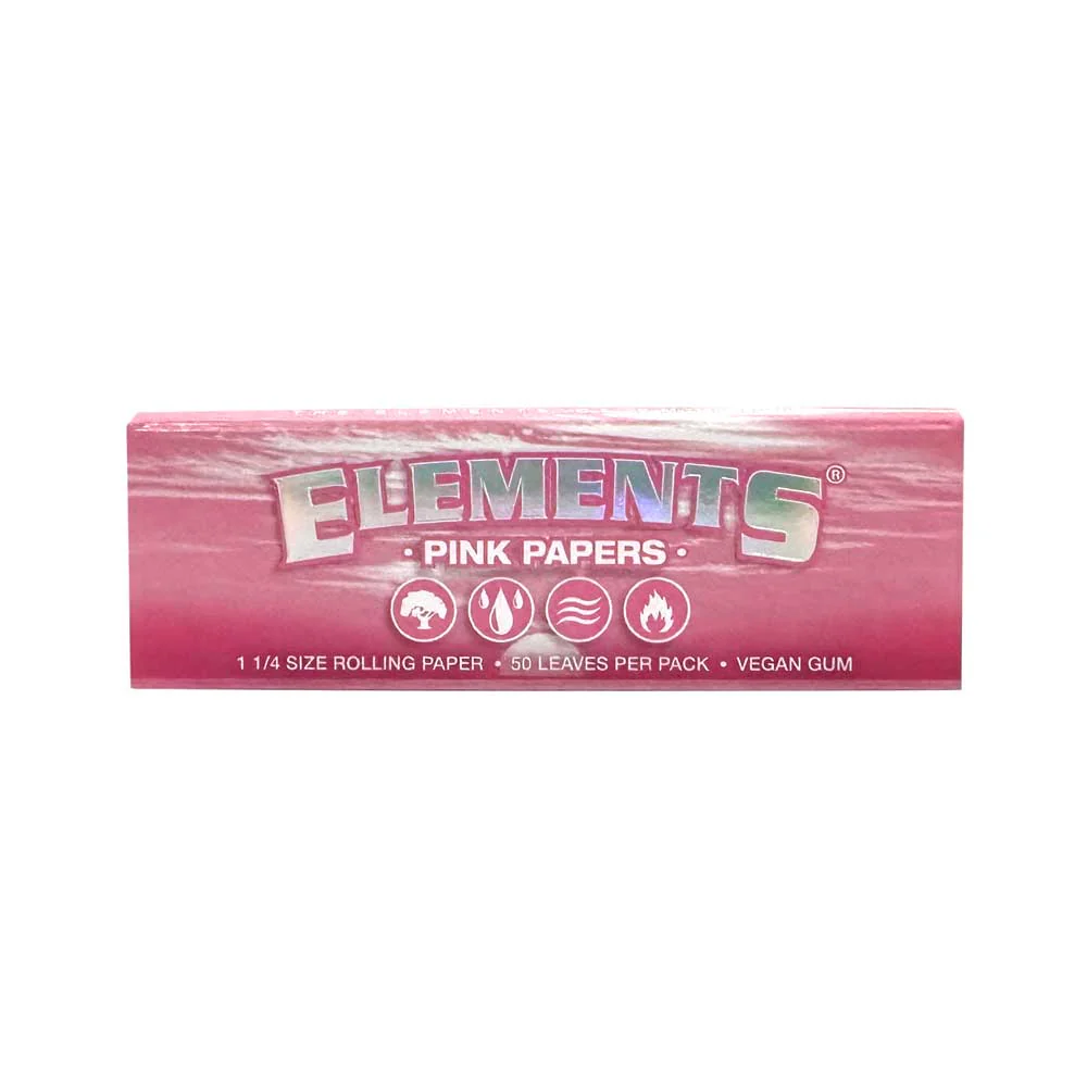Photograph of product: Elements | Rolling Paper | Pink | 1.25 in
