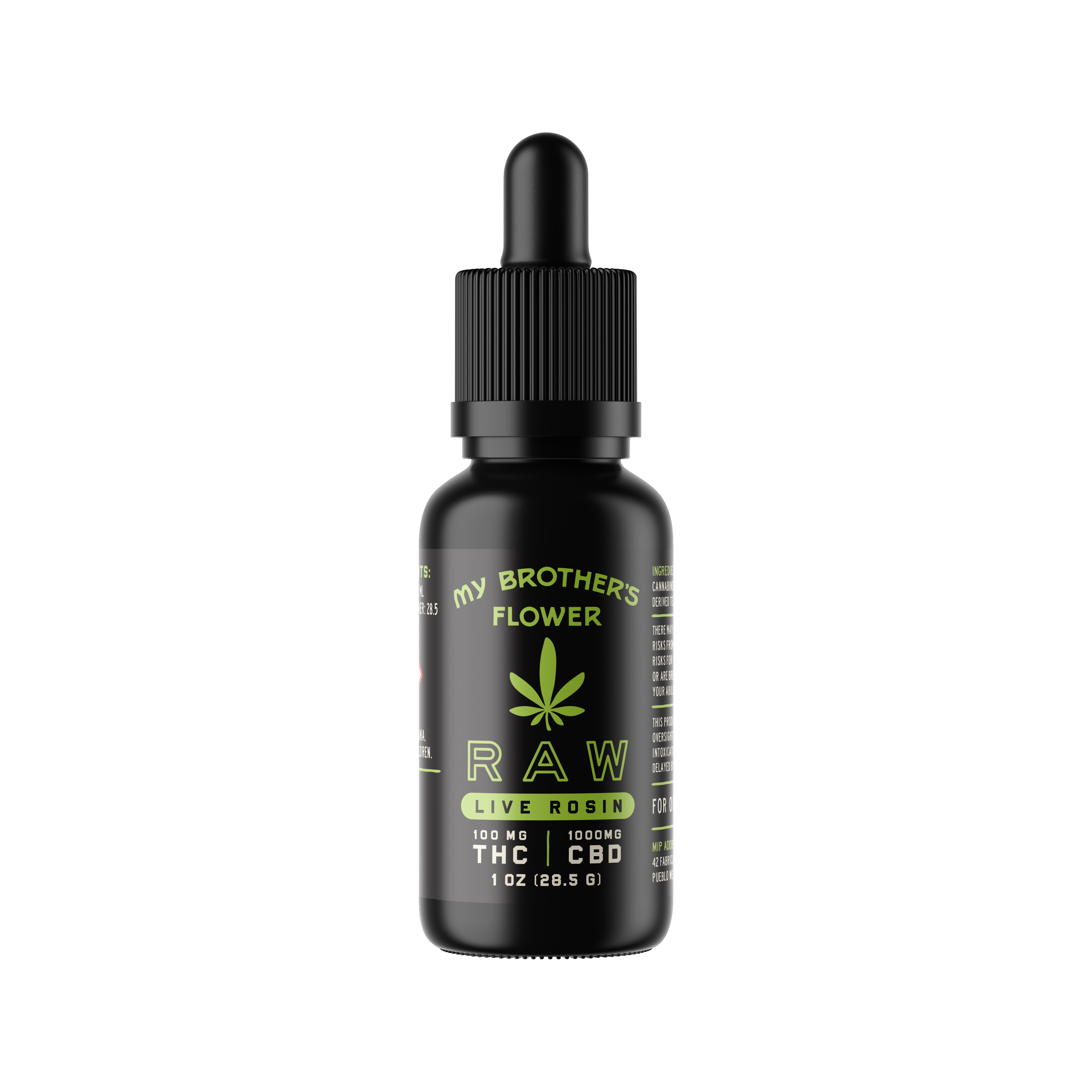 Photograph of product: Raw Live Rosin Tincture - REC