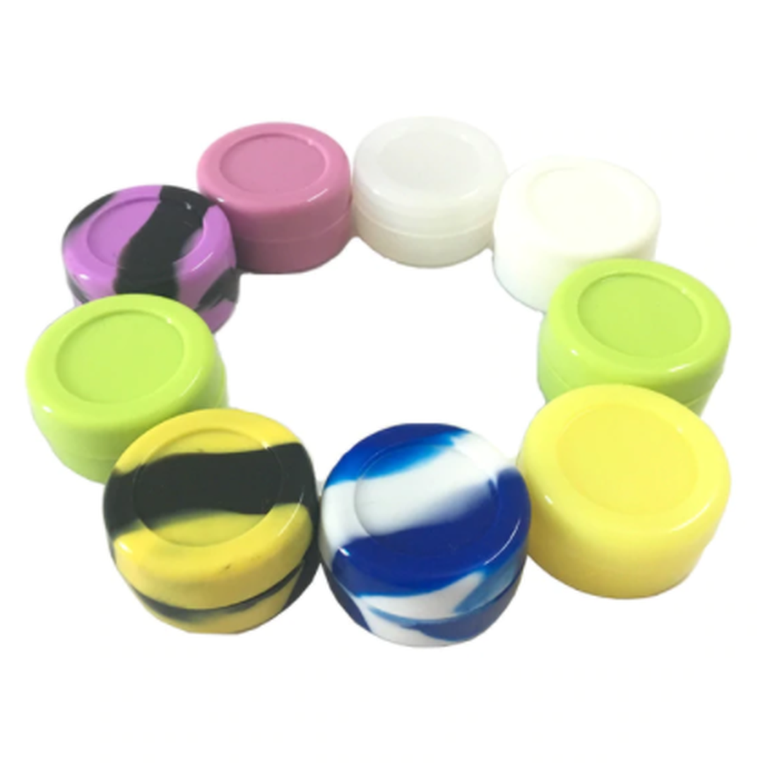 Photograph of product: HMI: 7mI Silicone Puck Container