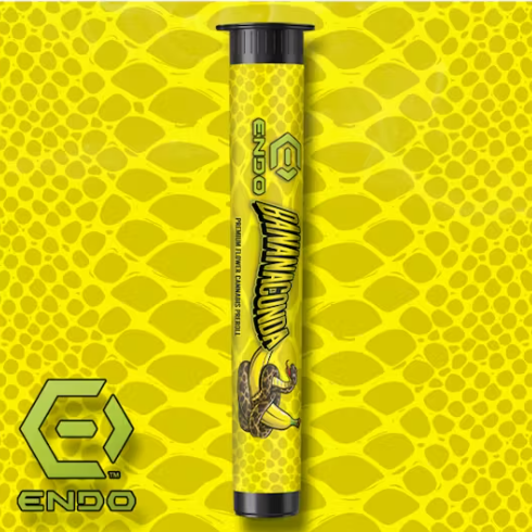 Photograph of product: Endo - Bananaconda - Pre Roll - - Oui'd