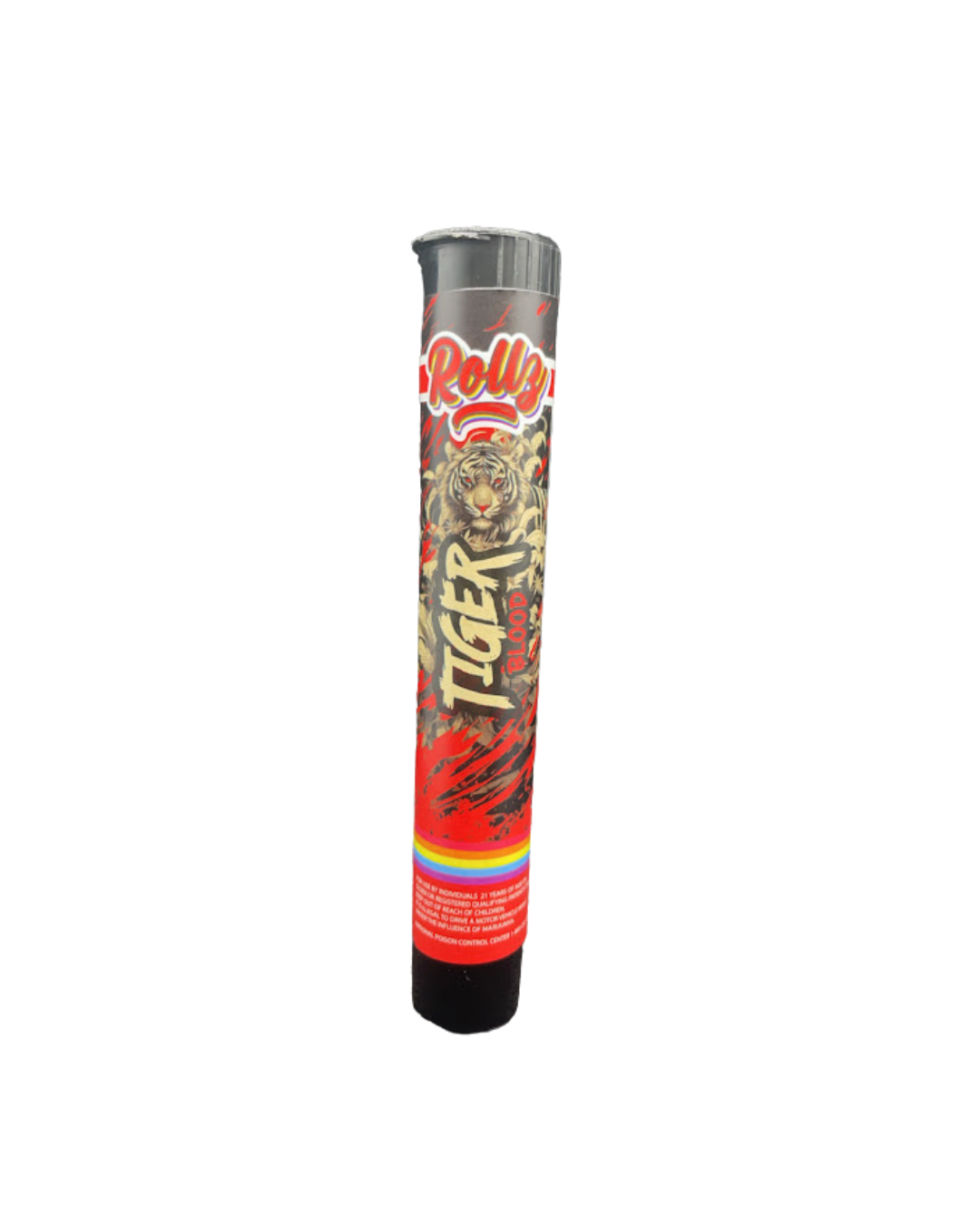 Photograph of product: Rollz | Tiger Blood Pre-roll
