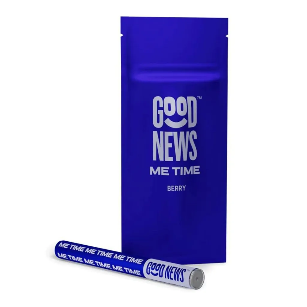Photograph of product: Good News | Disposable | Me Time Blue Raspberry *NEW*