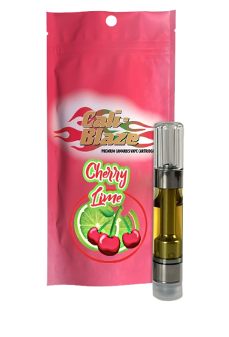 Photograph of product: VP - 1g Cherry Lime Vape Cart - Cali Blaze