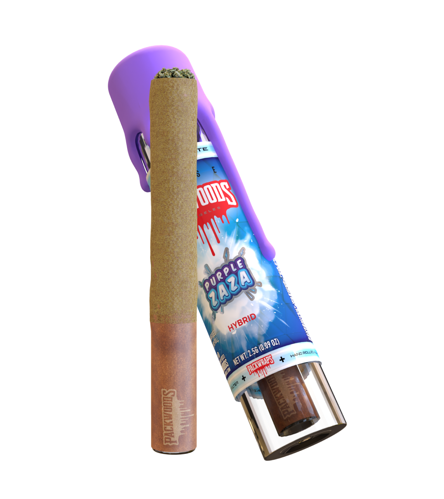 Photograph of product: Packwoods - 2.5g Infused Blunt - - Purple Zaza (H)