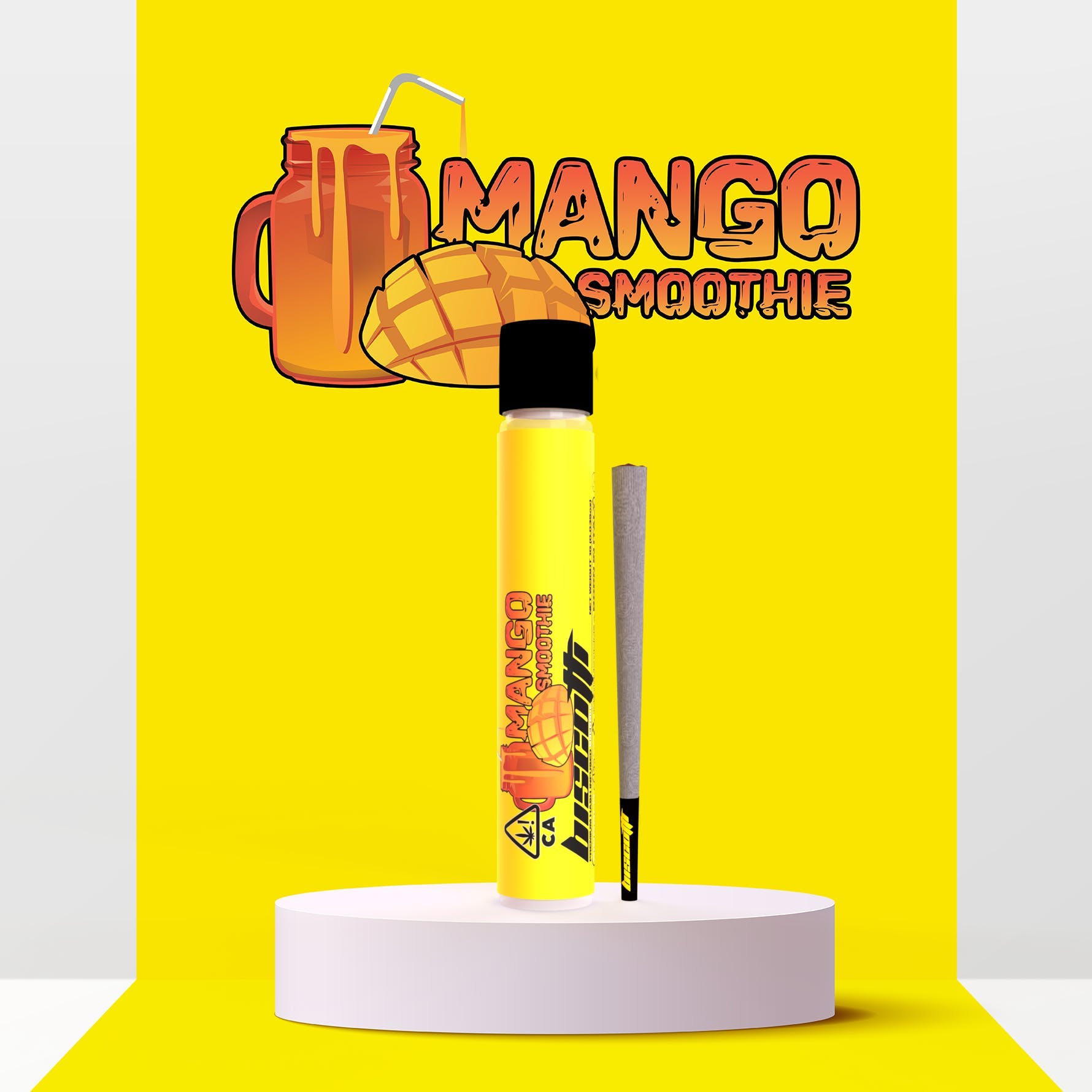 Photograph of product: BISCOTTI - MANGO SMOOTHIE